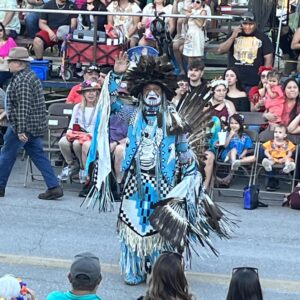 Chief in Fiesta Parade